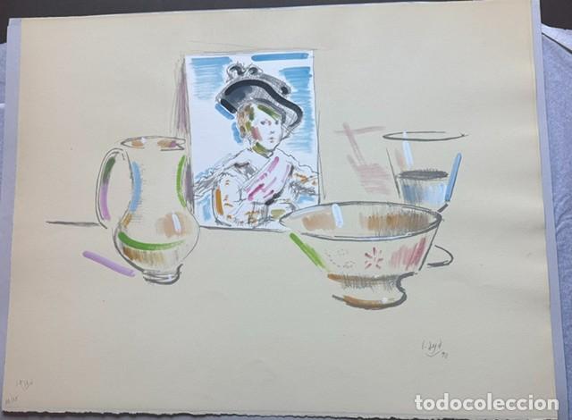 Arte: Ram&oacute;n Gaya. El pr&iacute;ncipe Baltasar Carlos. Litograf&iacute;a iluminada a mano. Fda. 65x40. Ejemplar 72 de 75
