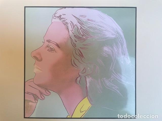 Arte: ANDY WARHOL - Retrato de Ingrid Bergman.