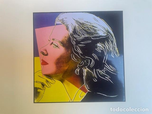 Arte: ANDY WARHOL - Retrato de Ingrid Bergman.