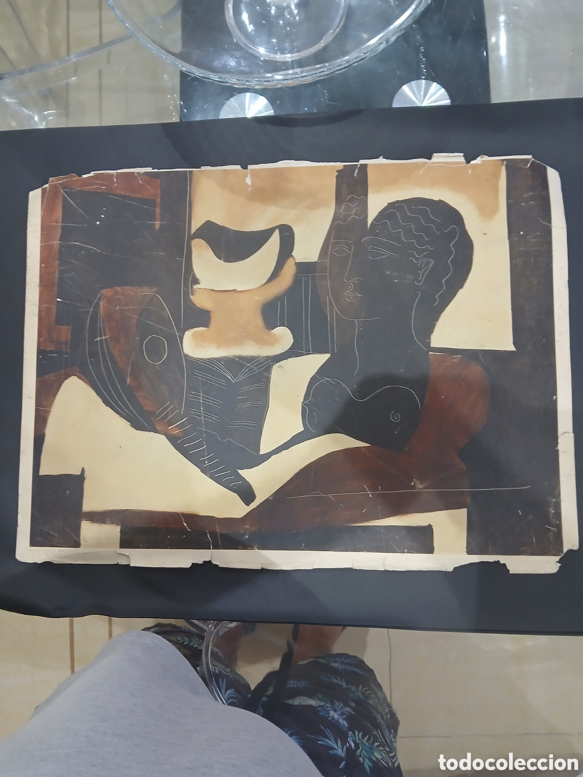 Arte: Litografia picasso estado tal se fotos