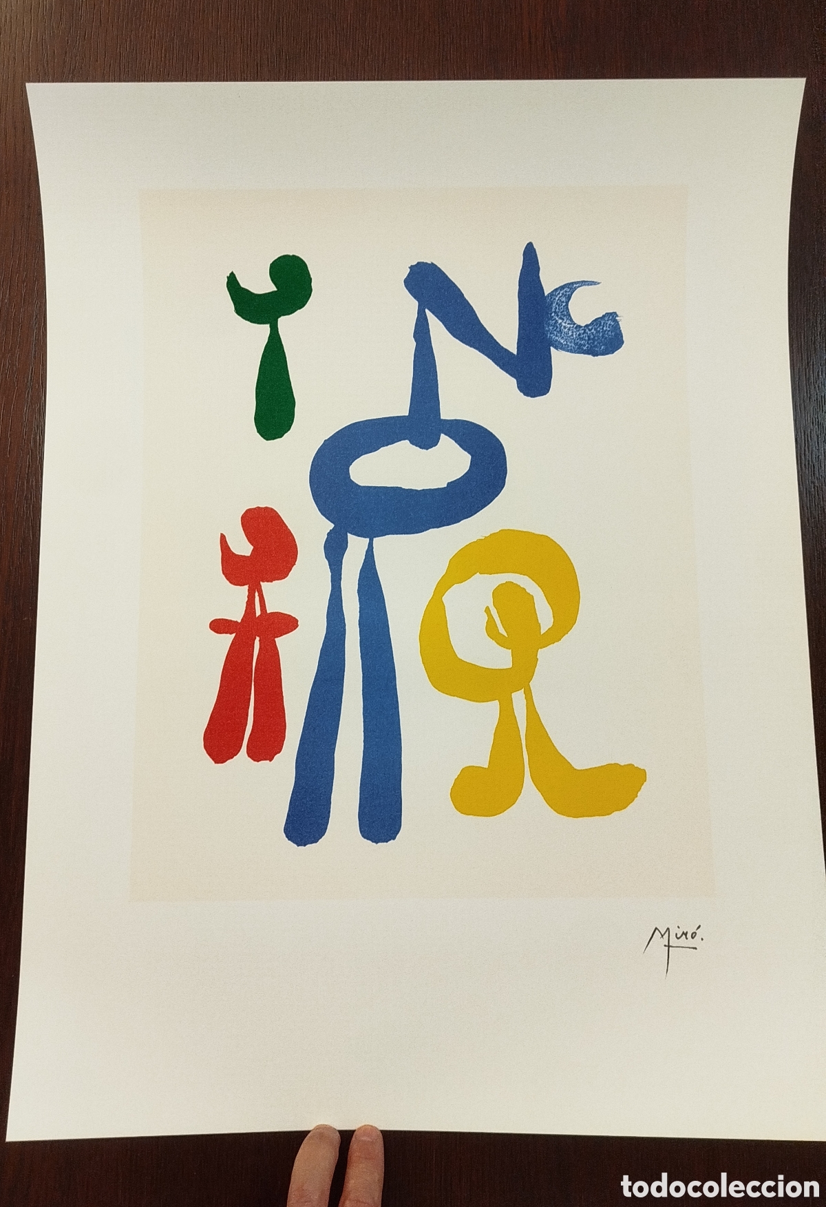 Arte: Litograf&iacute;a Joan Mir&oacute; - Foto 2