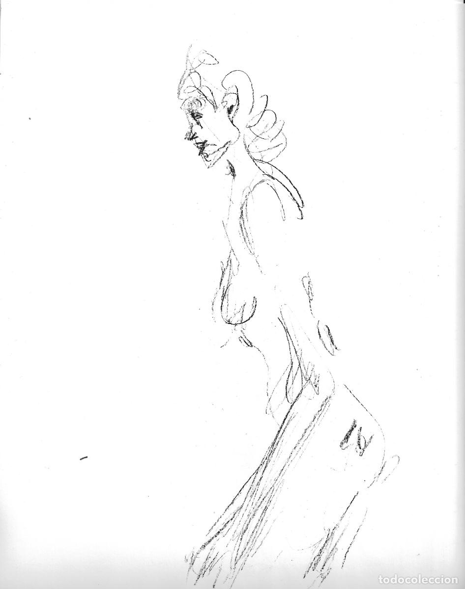 Kunst: ALBERTO GIACOMETTI - Paris sans fin. Reproduccion de litografia original
