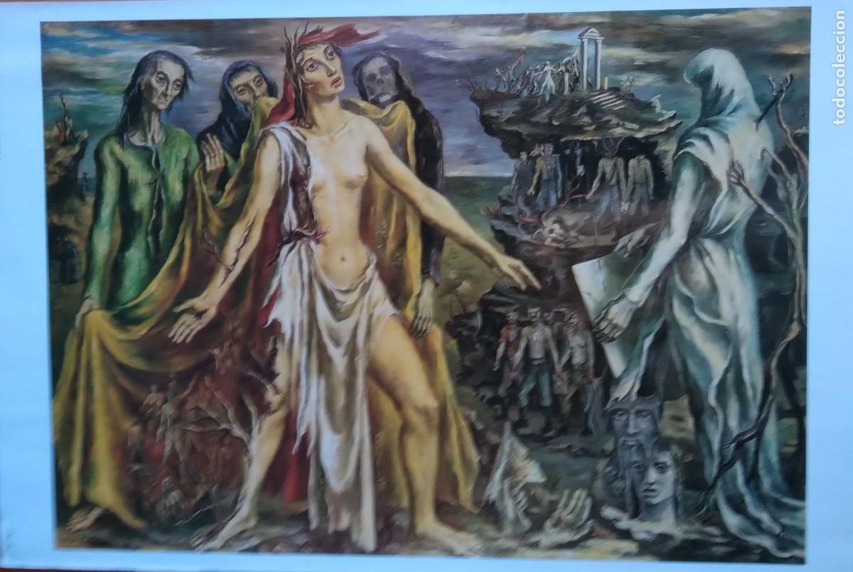 Art: RAQUEL FORNER* LITOGRAFIA*SERIE EL DRAMA ( EL JUICIO )