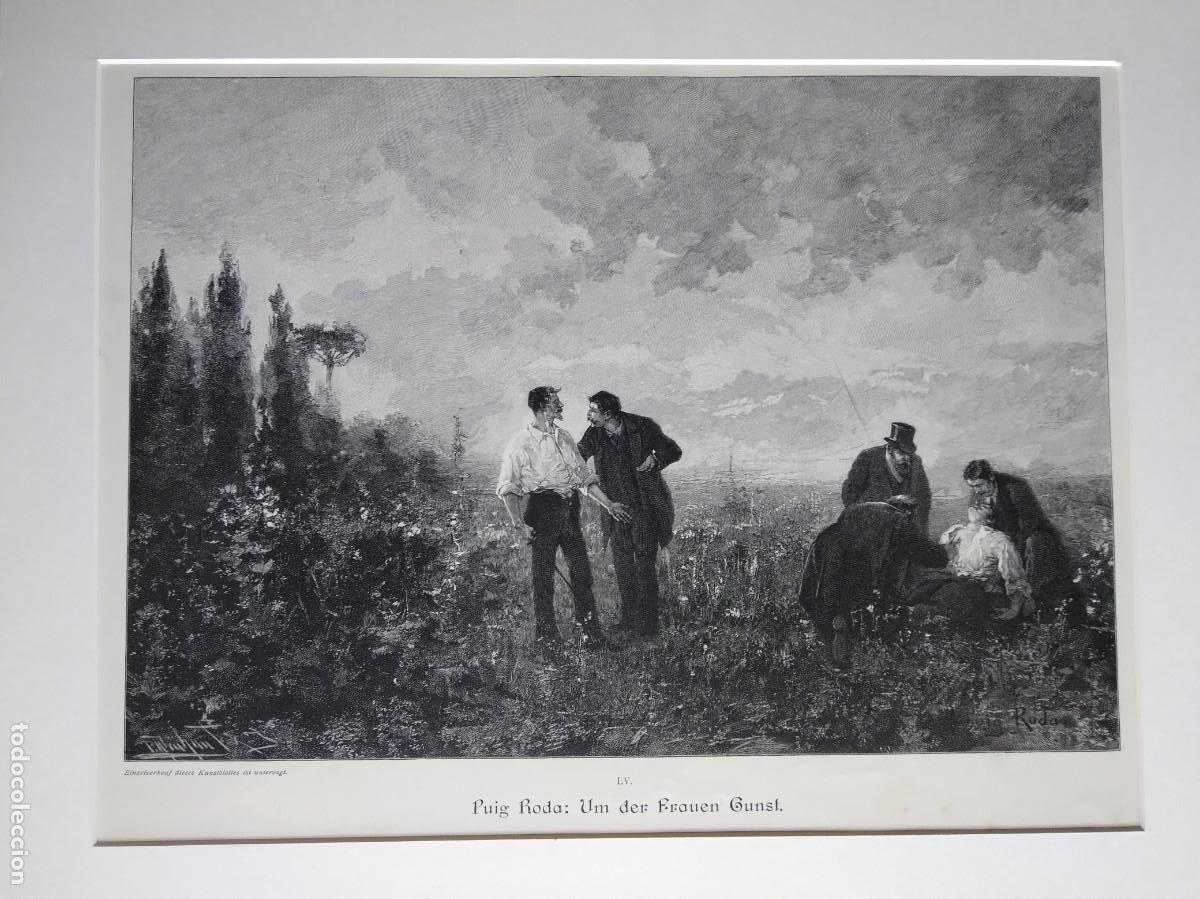 Art: PUIG RODA* LITOGRAFIA* PARA LAS MUJERES,MEDICOS HOMBRE CAMPO PRADO