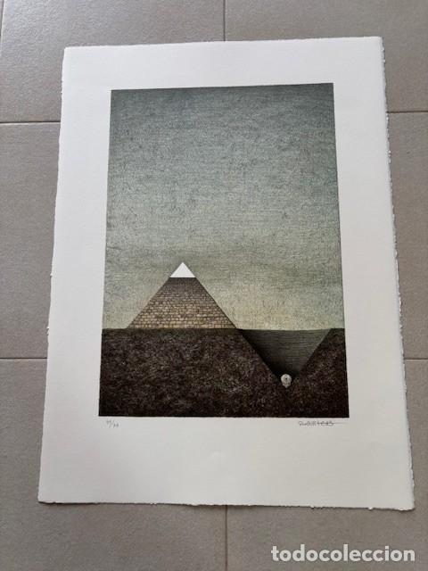 Arte: LITOGRAFIA JOSEP MARIA SUBIRACHS &rdquo;L'ANIMA&rdquo;