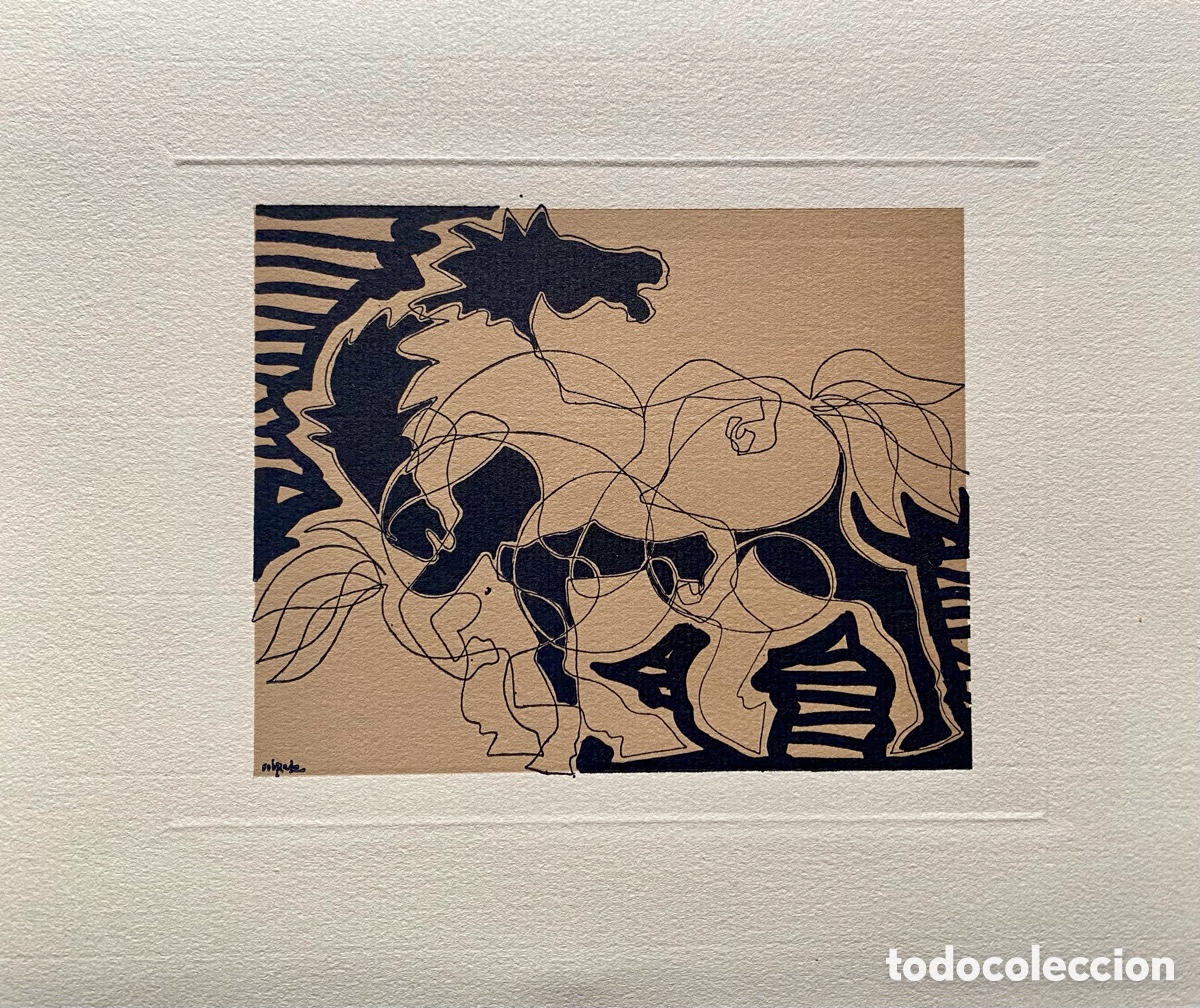Arte: Litograf&iacute;a Pedro Sobrado Caballos - Foto 4