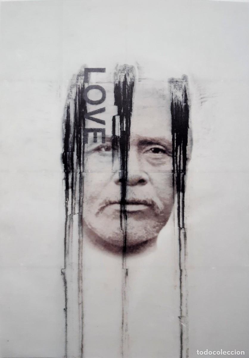 Arte: Jaume PLENSA - Litograf&iacute;a - Serie An&oacute;nimos, 2006