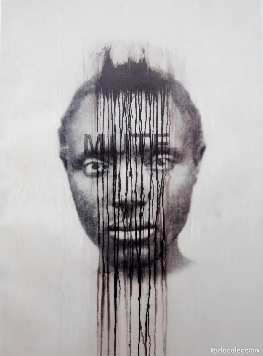 Arte: Jaume PLENSA - Litograf&iacute;a - Serie An&oacute;nimos, 2006
