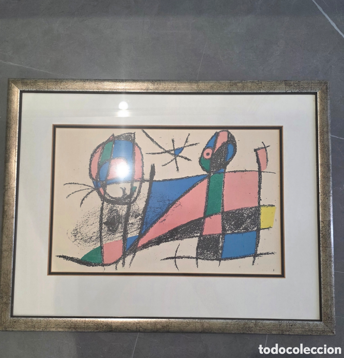 Arte: Joan Mir&oacute; - Litograf&iacute;a Orginal VI ( 1972/1975