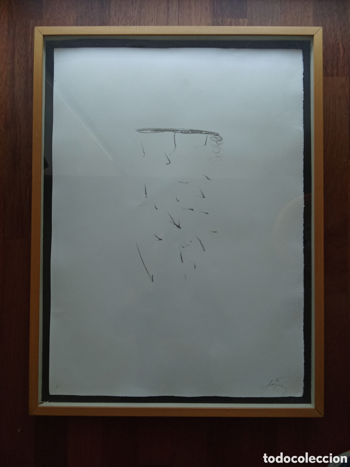 Art: LITOGRAF&Iacute;A NUMERADA Y FIRMADA LAPIZ TAPIES. A&Ntilde;O 1973