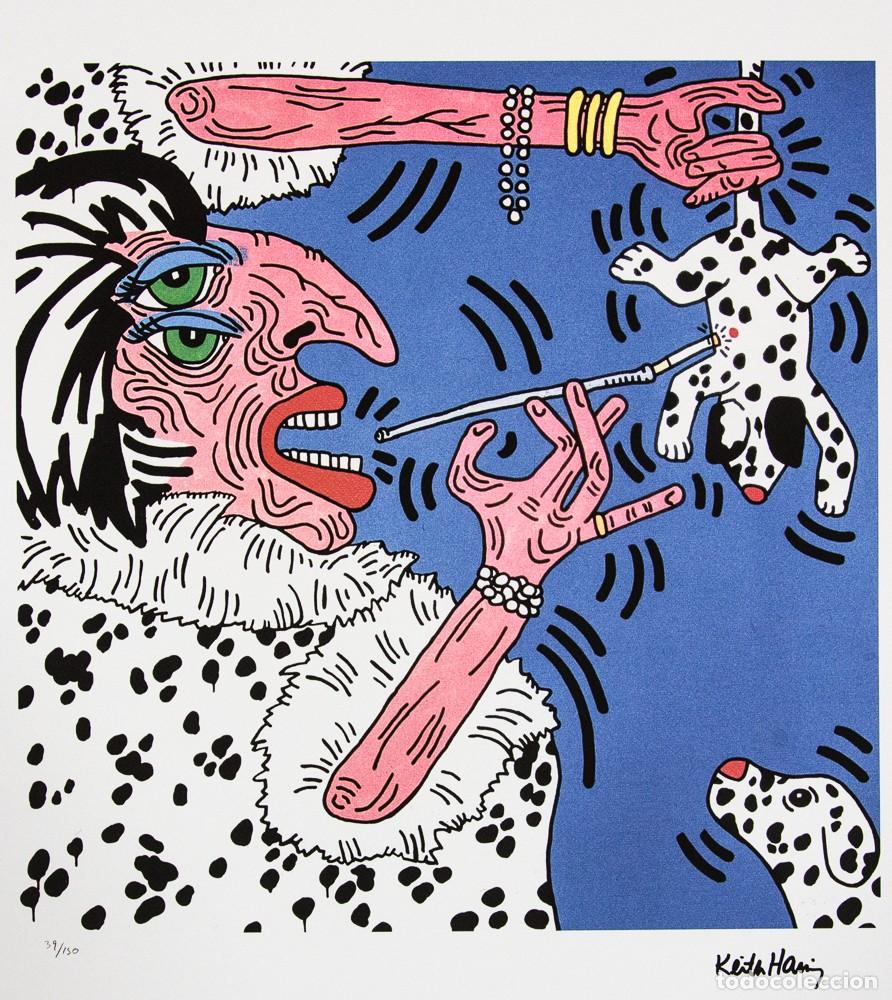 Arte: Keith Haring - 'Cruella De Vil' - Limited Edition