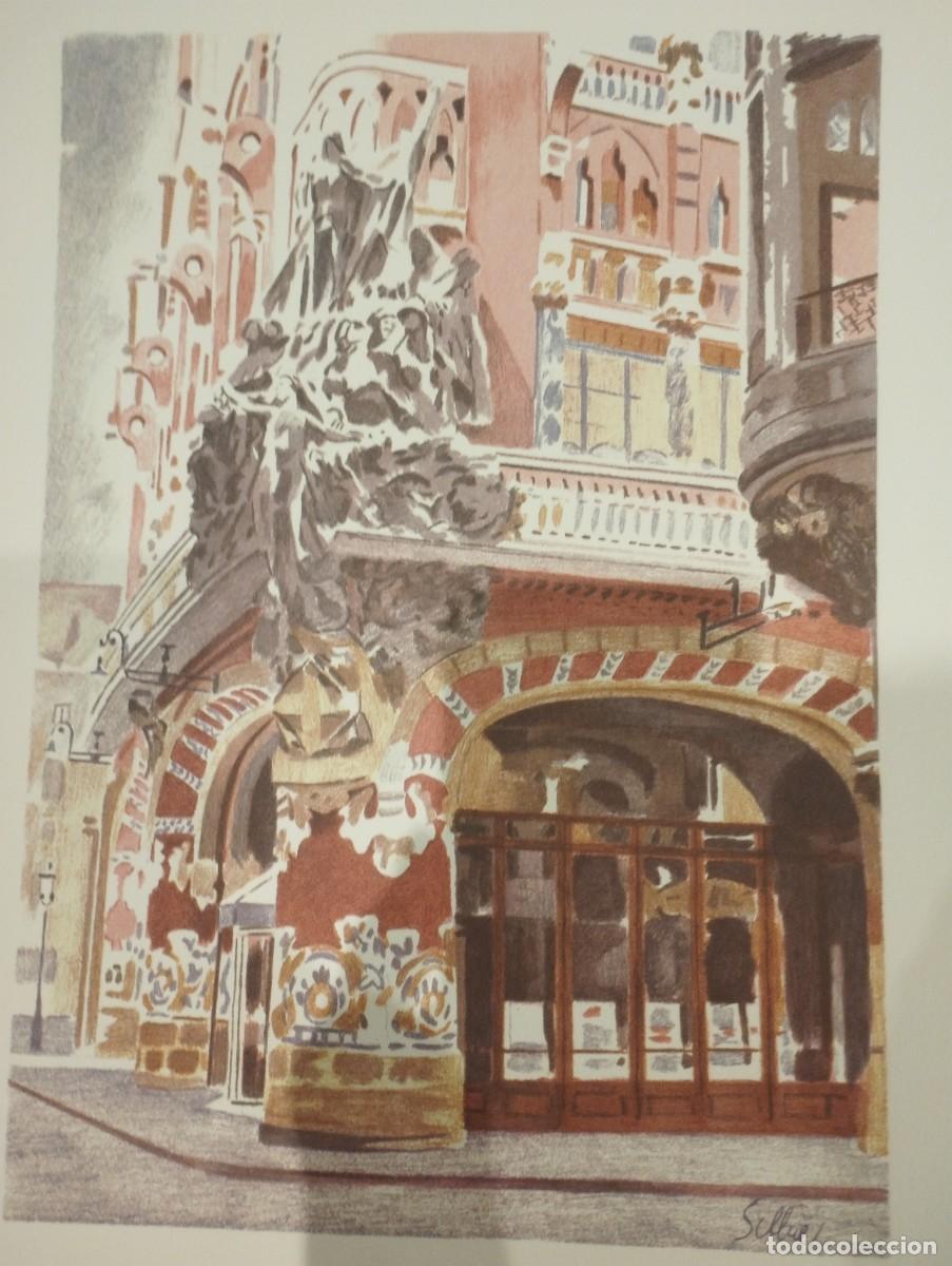 Arte: Litograf&iacute;a original de Francesc Sillu&eacute; - Foto 3