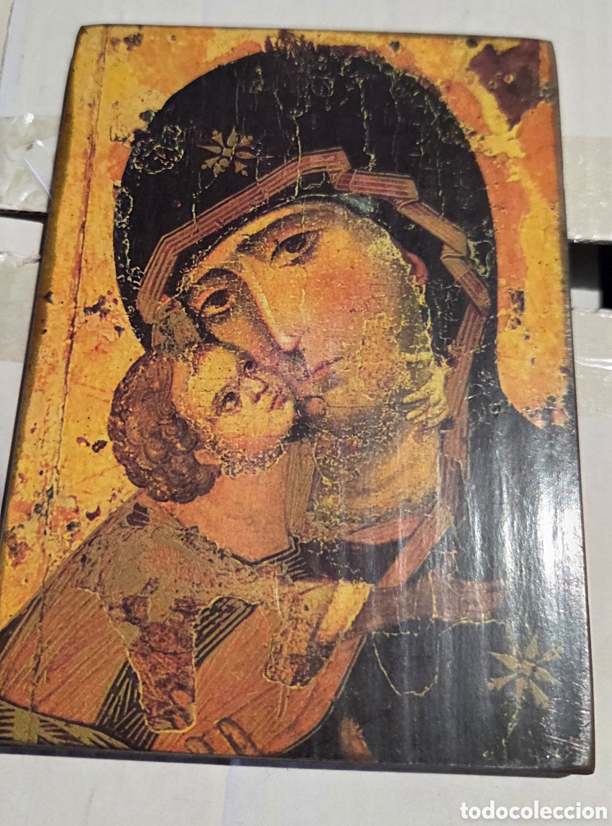 Arte: Icono de la Virgen de Vladimir o Virgen de la ternura