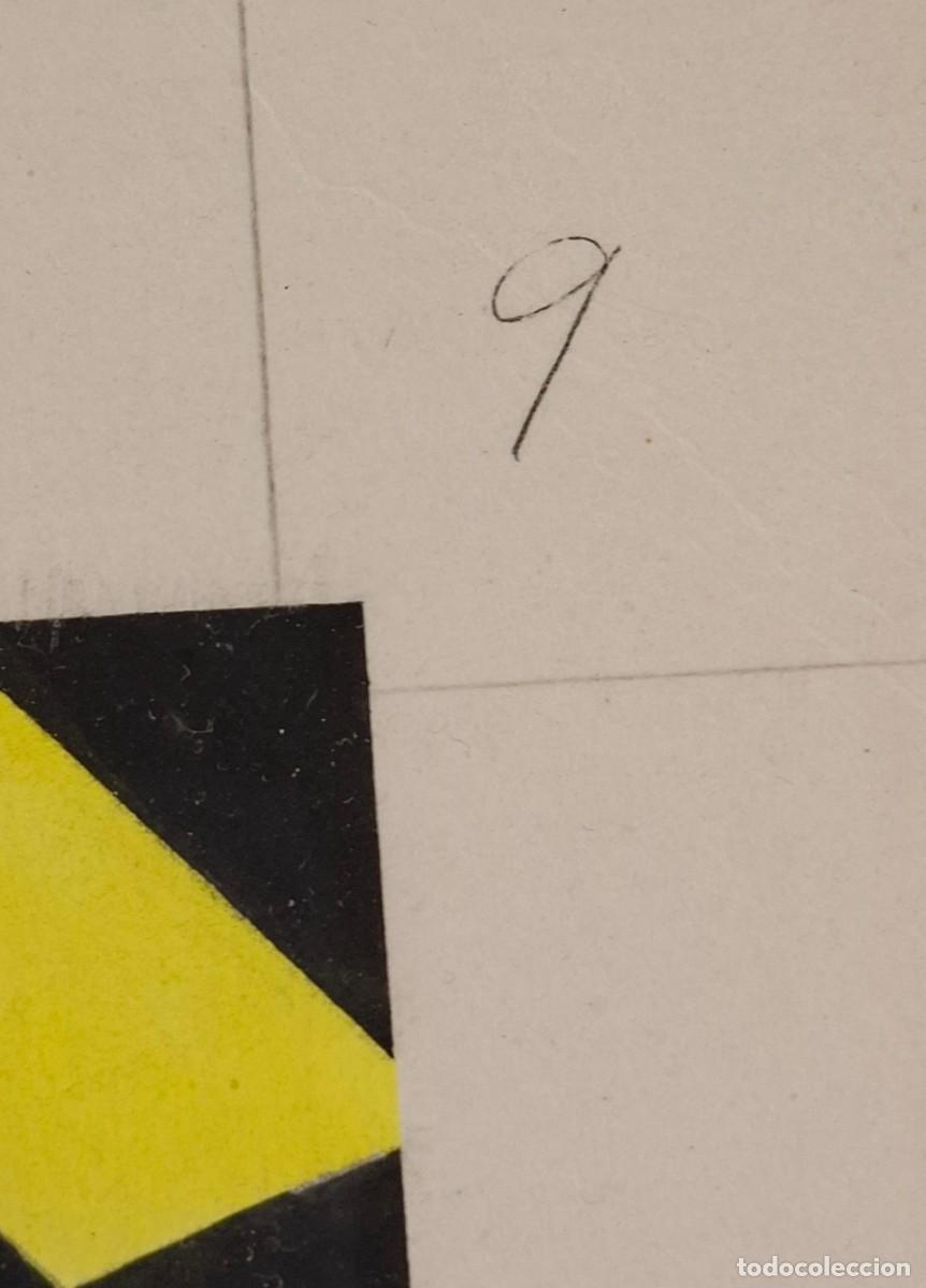Arte: Litografia prueba de autor numerada del comic Base Lunar de Disney - Foto 5