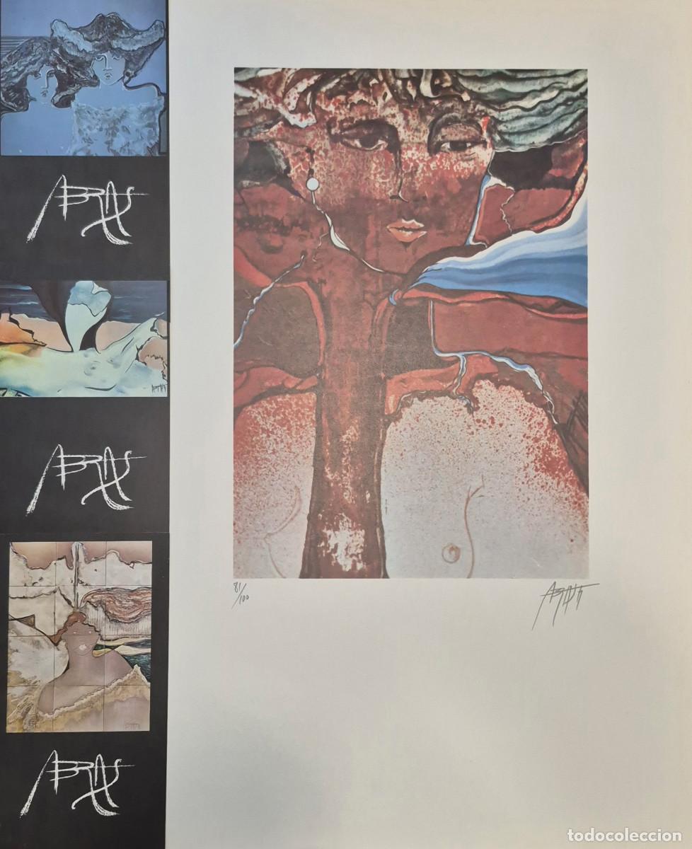 Arte: LITOGRAFIA NUMERADA JOSEP ABRAS