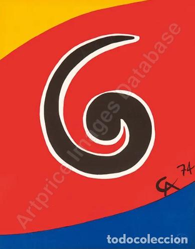 Arte: Alexander Calder Swirl (Flying Colors Collection) (1974)