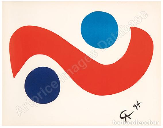 Arte: Alexander Calder Swirl (Flying Colors Collection) (1974)