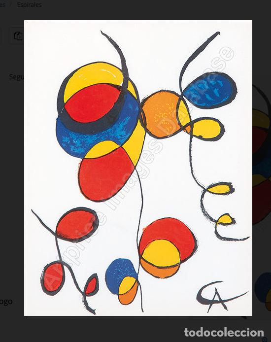 Arte: Alexander Calder Spirales 1974