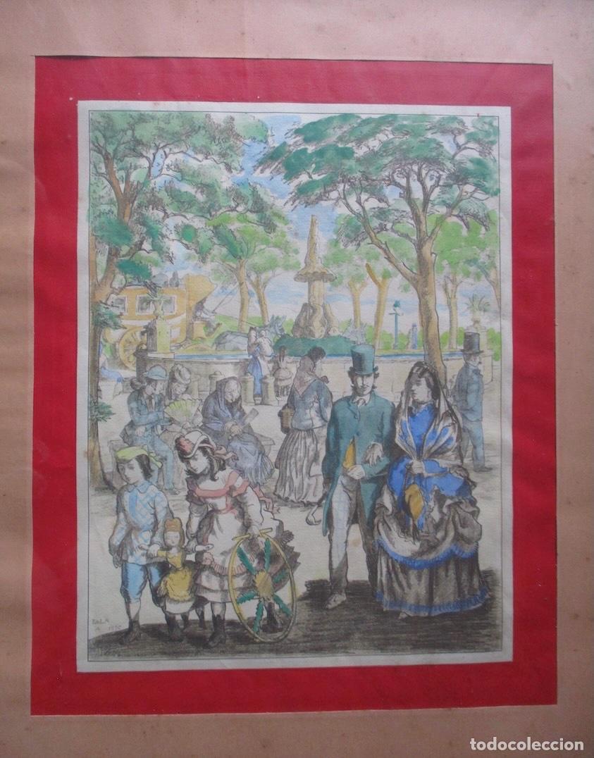 Arte: LITOGRAFIA DE LOLA ANGLADA - Foto 2
