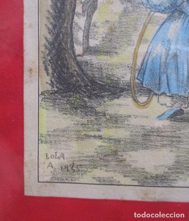 Arte: LITOGRAFIA DE LOLA ANGLADA - Foto 3