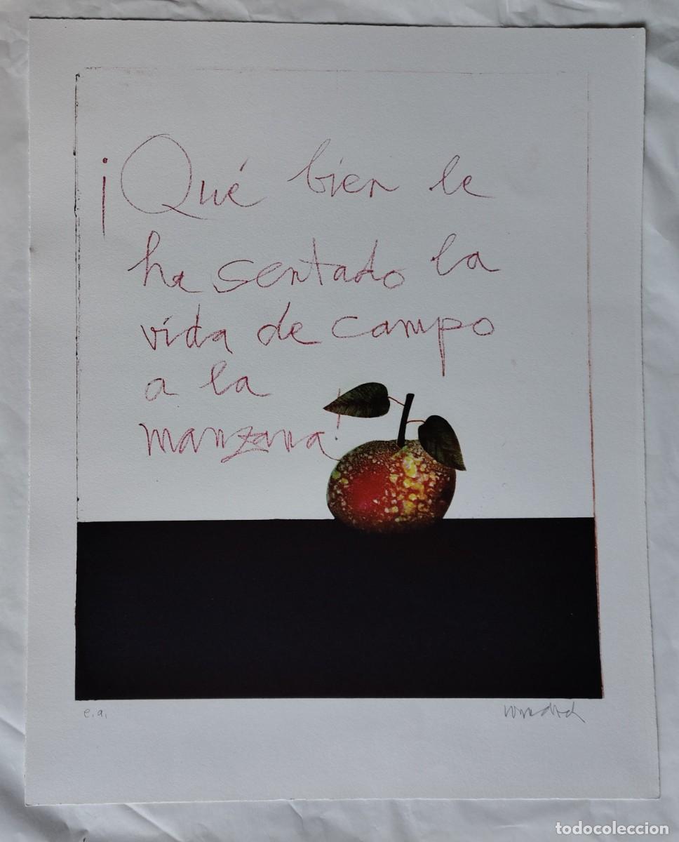 Arte: Paul Wunderlich (1927&ndash;2010). Litograf&iacute;a firmada y num. GRGUERIAS, G&oacute;mez de la Serna.