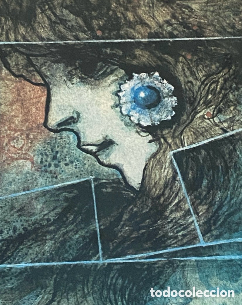 Arte: Litografia enmarcada de Modest Cuixart - Foto 9