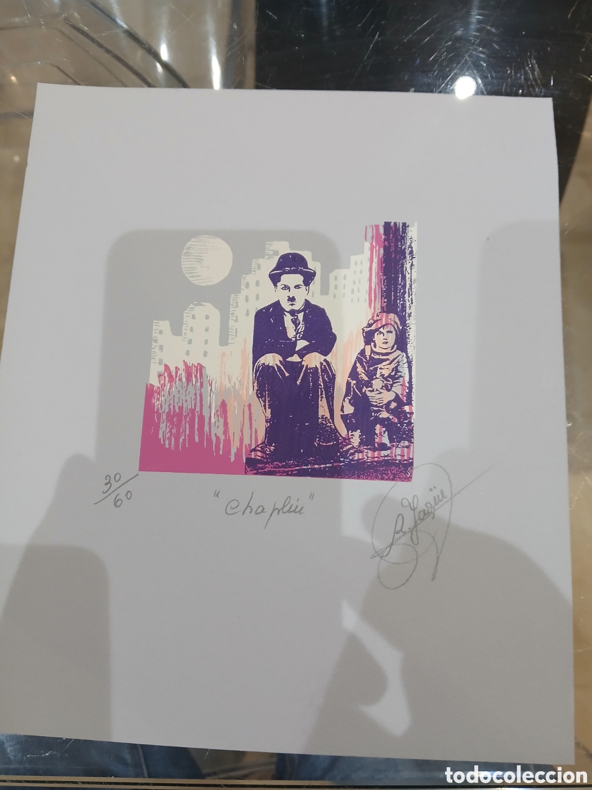 Arte: Litografia firmado numerado de rosa yague
