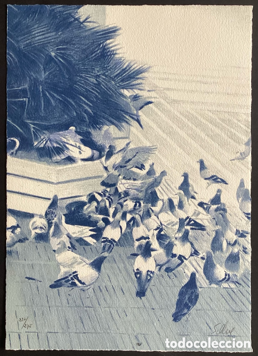 Arte: &ldquo; PALOMAS &ldquo; DE FRANCESC SILLUE - Foto 1