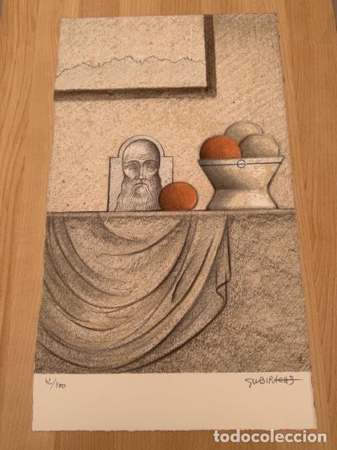 Arte: LITOGRAFIA JOSEP MARIA SUBIRACHS