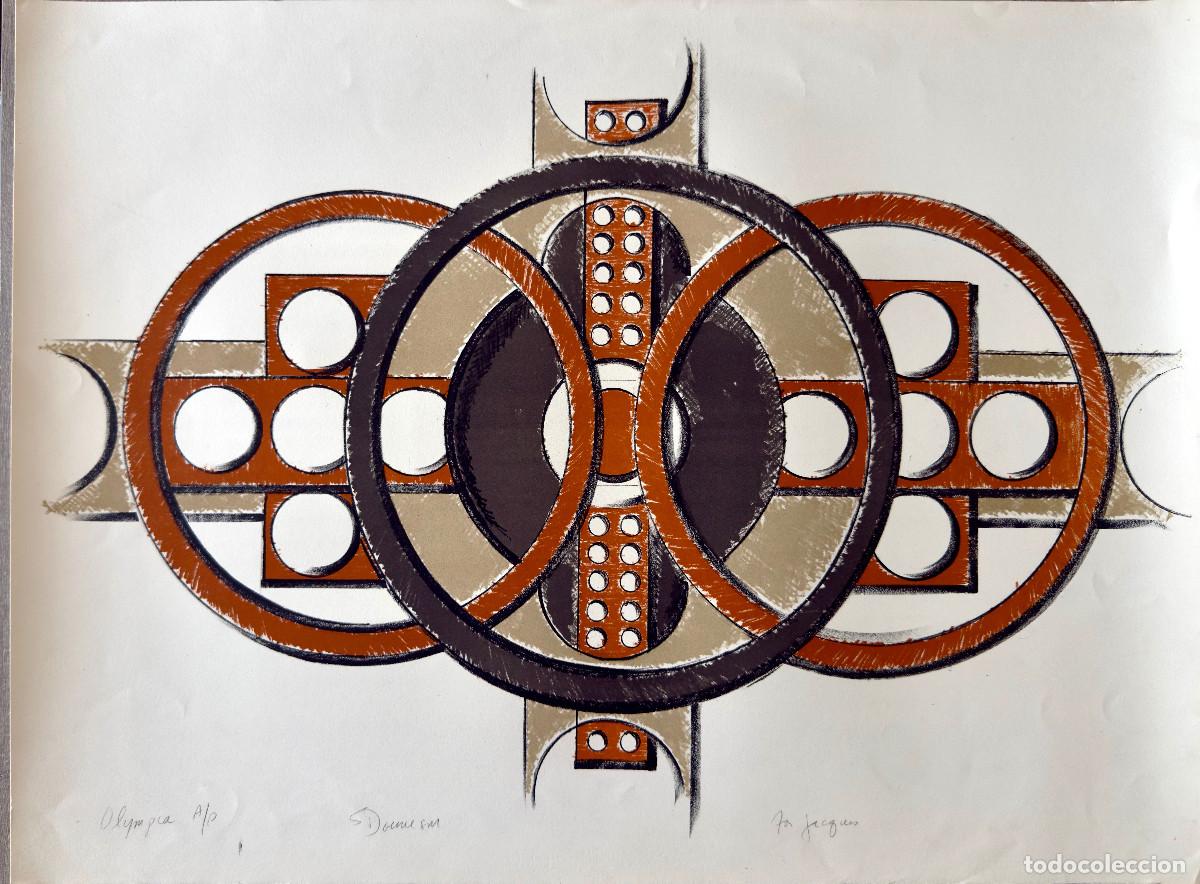 Arte: Seena Donneson - Olympia &mdash; Lithographie originale en couleurs, &eacute;preuve d'artiste A/P, vers 1965