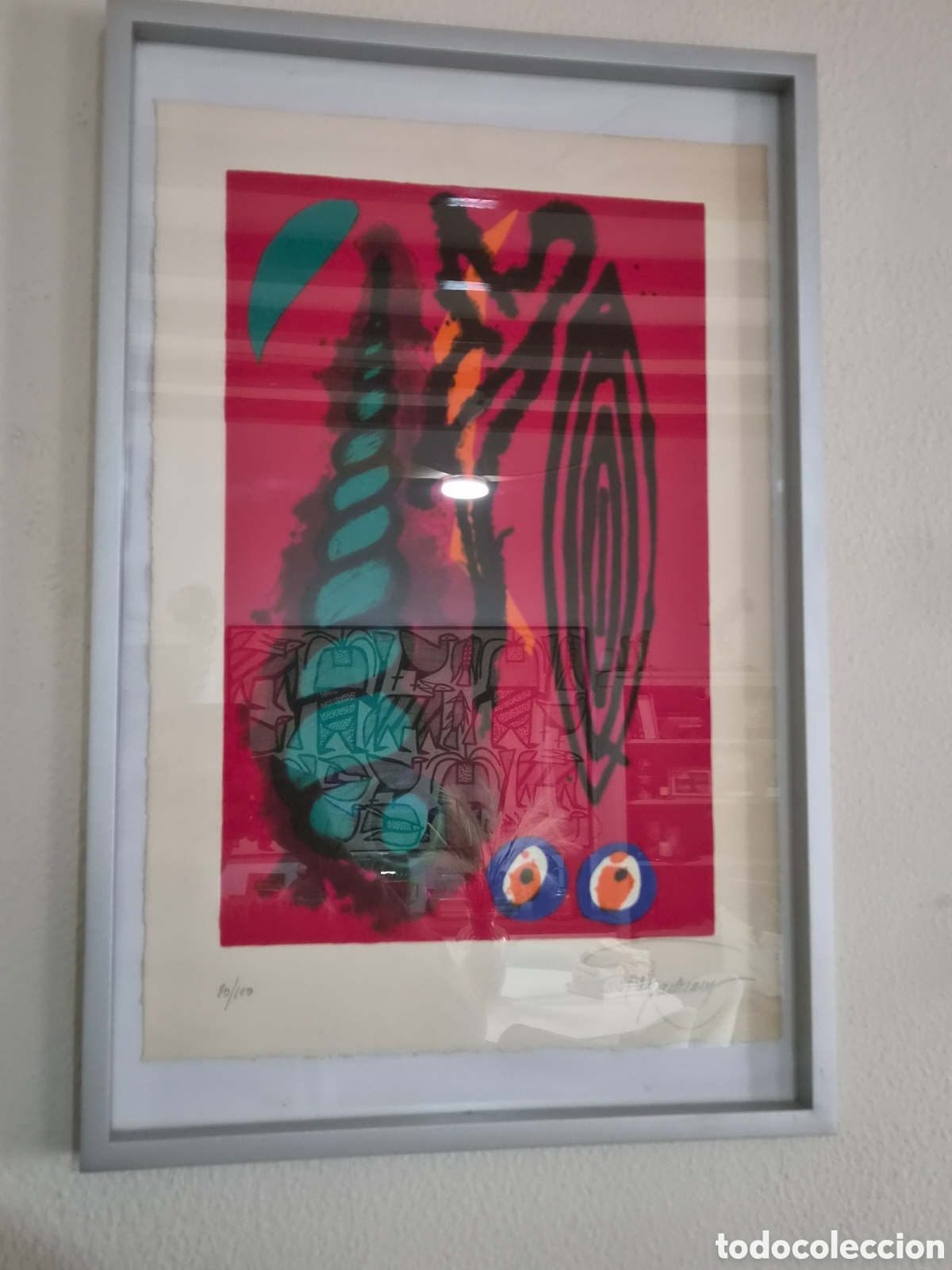 Arte: Litograf&iacute;a Original Joan-Pere Viladecans &ndash; Edici&oacute;n Limitada Firmada (80/100)