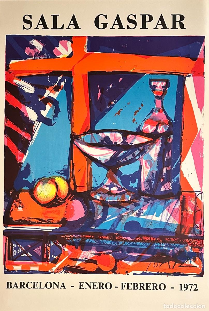Arte: MIGUEL IBARZ - CARTEL ORIGINAL EXPOSICI&Oacute;N SALA GASPAR | 1972