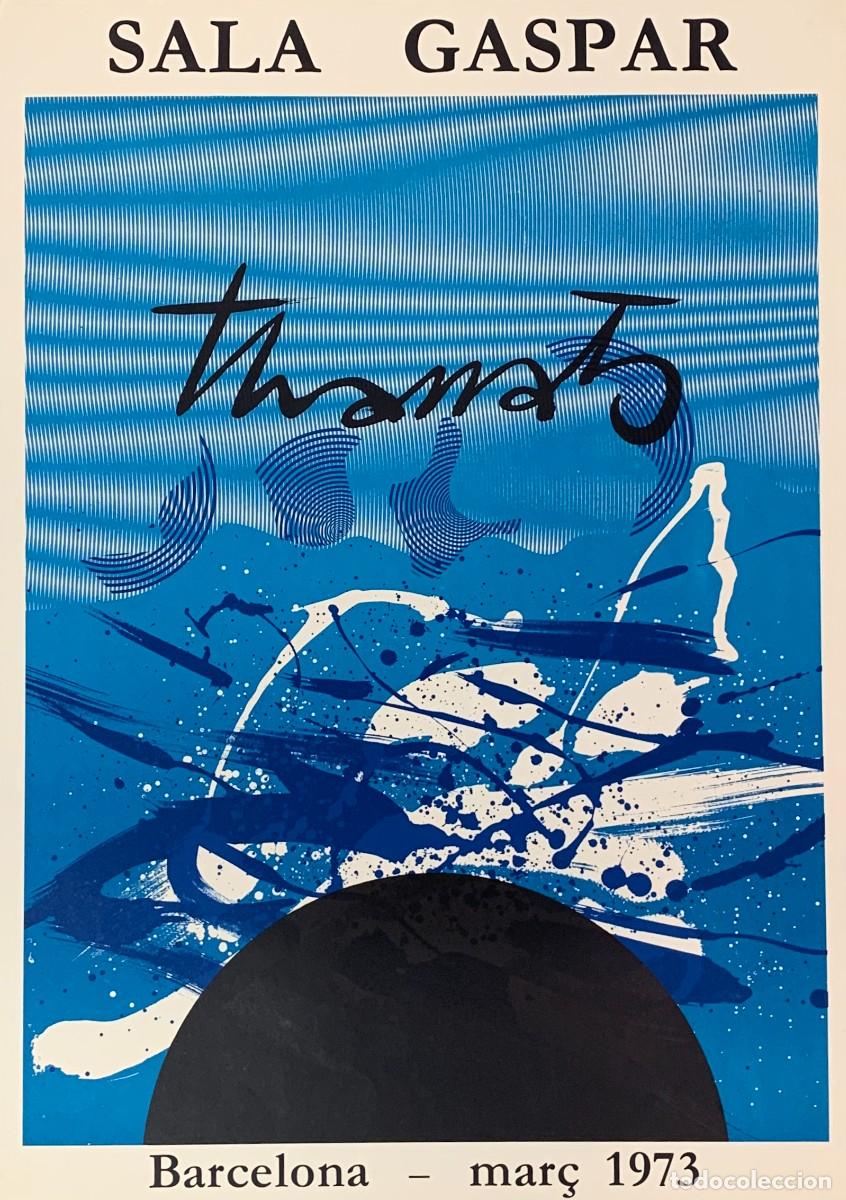Arte: J.J THARRATS - CARTEL ORIGINAL EXPOSICI&Oacute;N SALA GASPAR | 1973