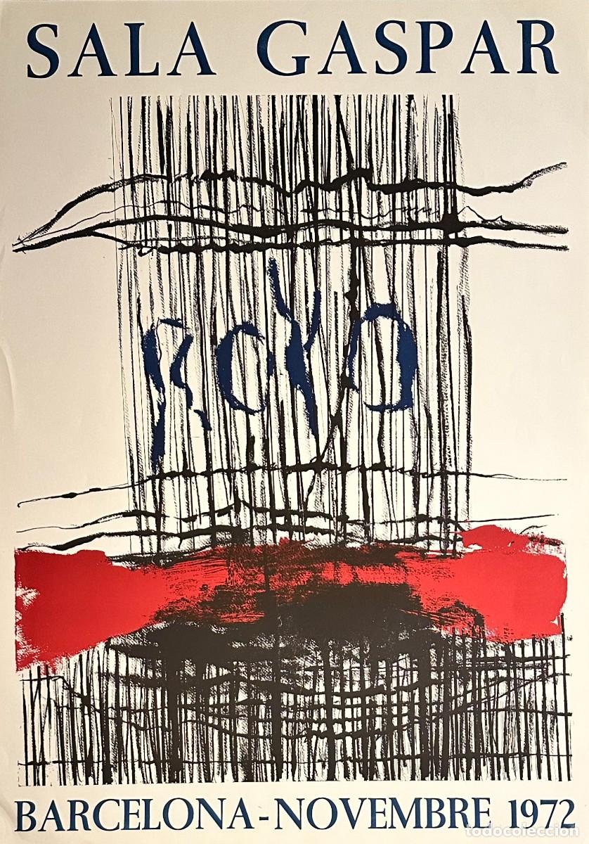 Arte: JOSEP ROYO - CARTEL ORIGINAL EXPOSICI&Oacute;N SALA GASPAR | 1987