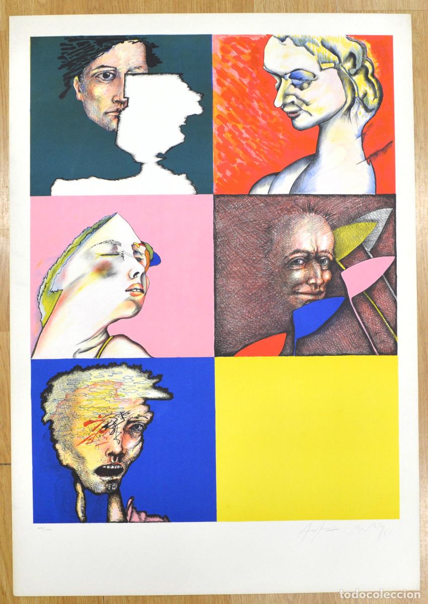 Arte: Eduardo Arranz Bravo y Rafael Bartolozzi. Litograf&iacute;a original.