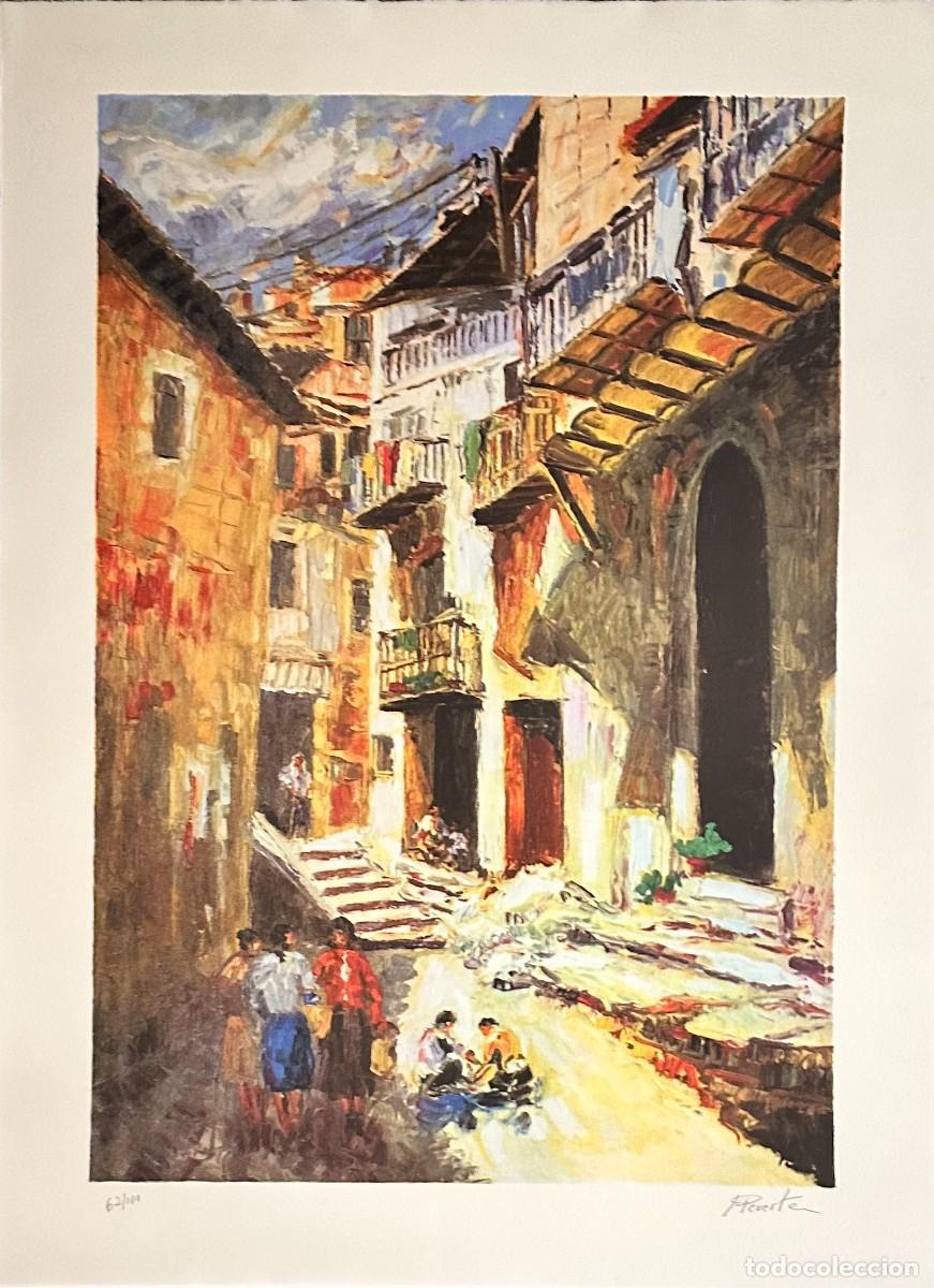 Arte: ANTONIO REVERT&Eacute; OLIVA - LITOGRAF&Iacute;A -