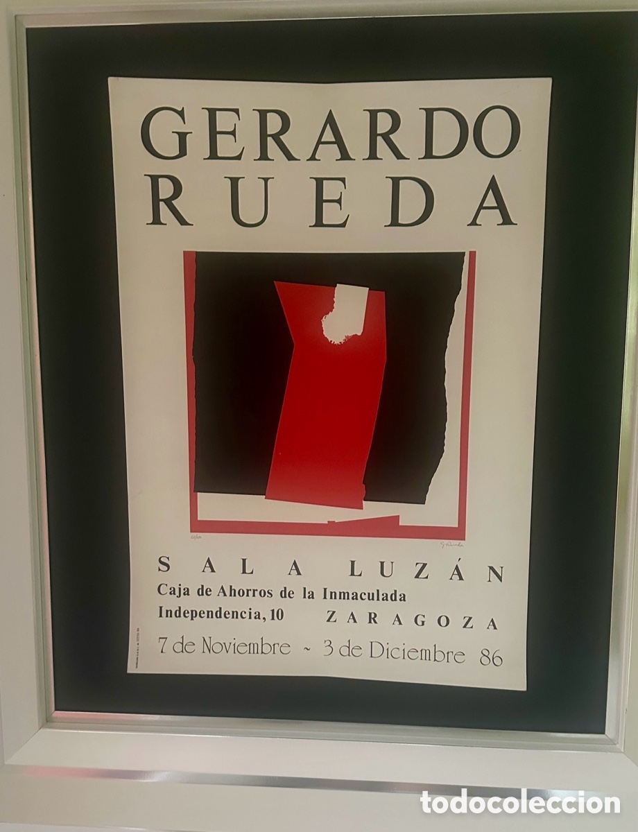 Arte: gerardo rueda litograf&iacute;a 1986