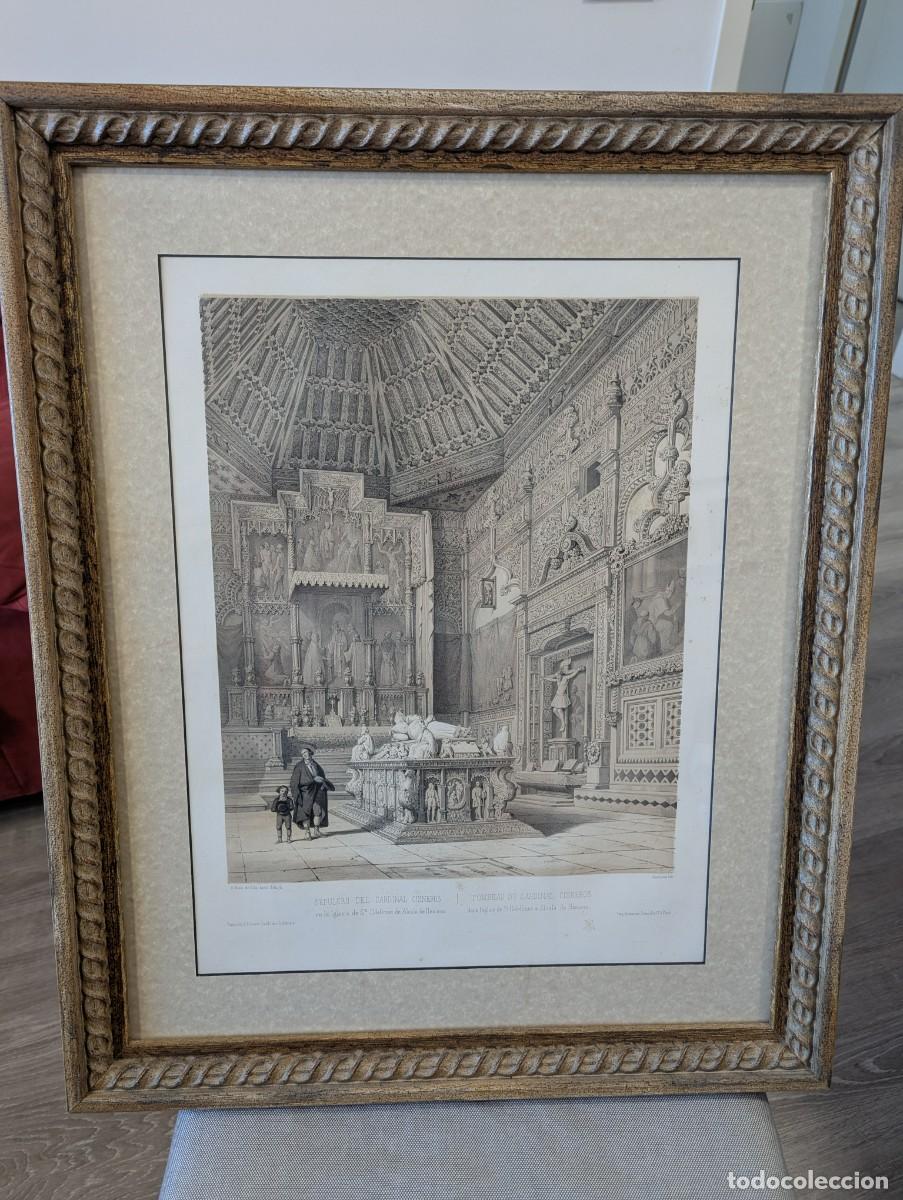 Art: Litograf&iacute;a original Villaamil Alcal&aacute; de Henares
