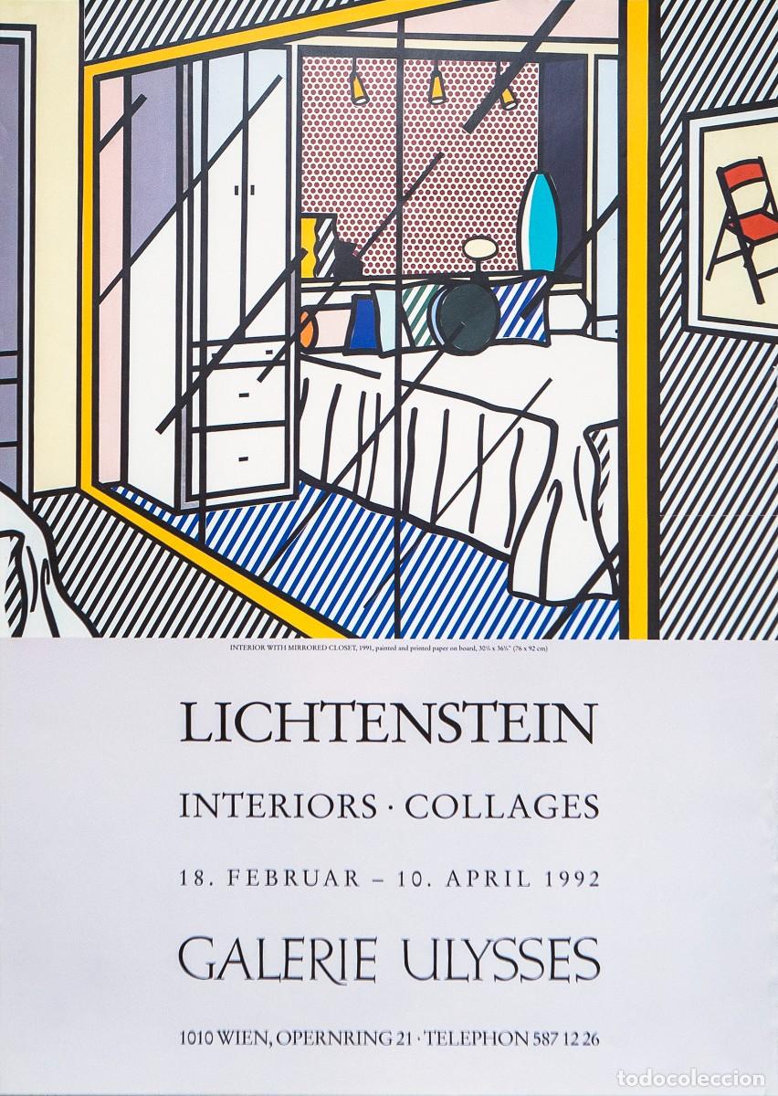 Arte: Interiors Collages. 1992. Roy Lichtenstein. Offset. 69,8 x 50 cm