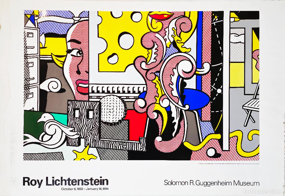Arte: Solomon R. Guggenhein Museum. 1993. Roy Lichtenstein. Offset. 68,5 x 99 cm