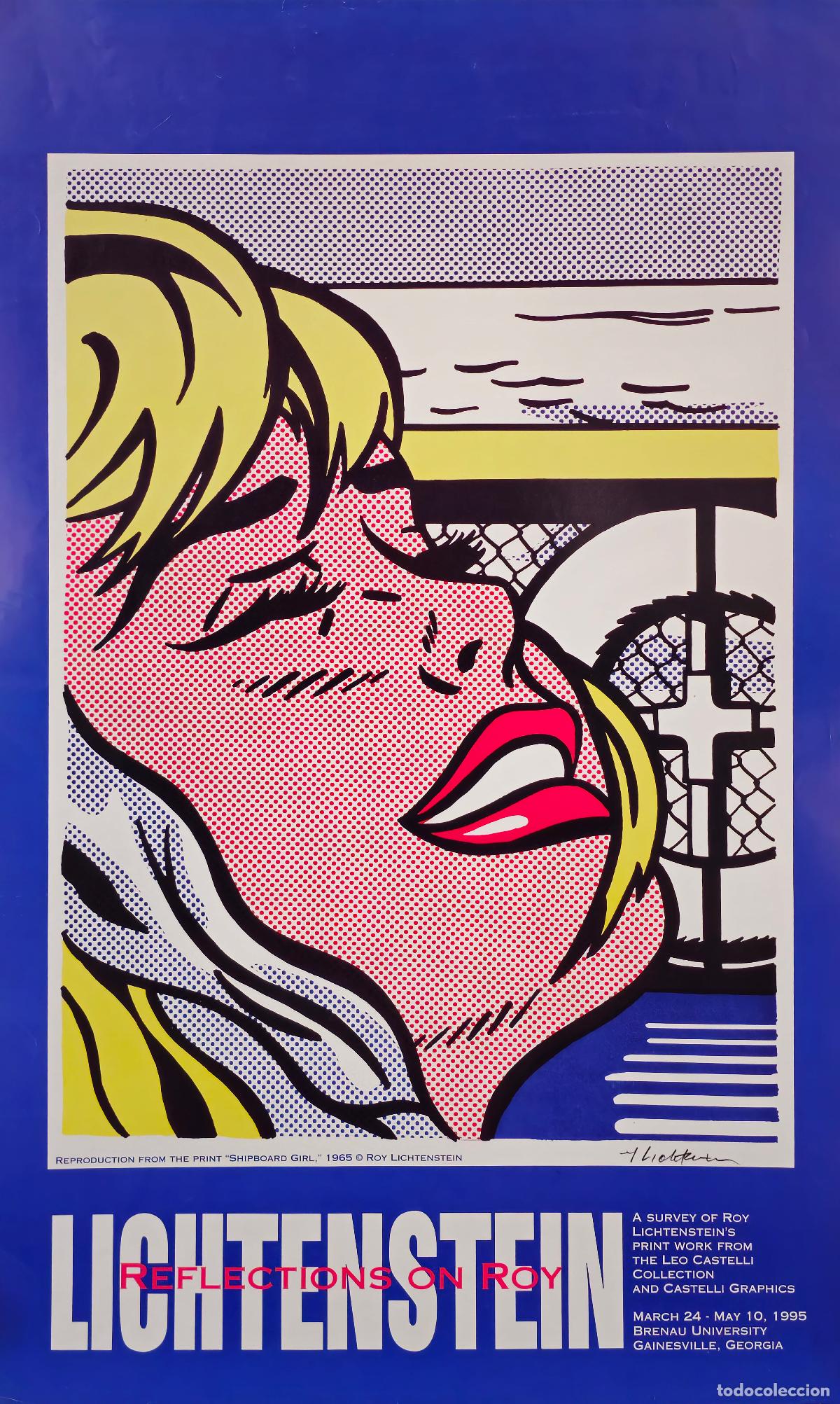 Arte: Solomon R. Guggenhein Museum. 1955. Roy Lichtenstein. Offset. 76 x 45,5 cm.