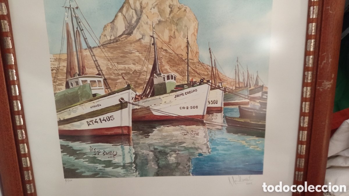Art: Litograf&iacute;a firmada de Ruiz morante