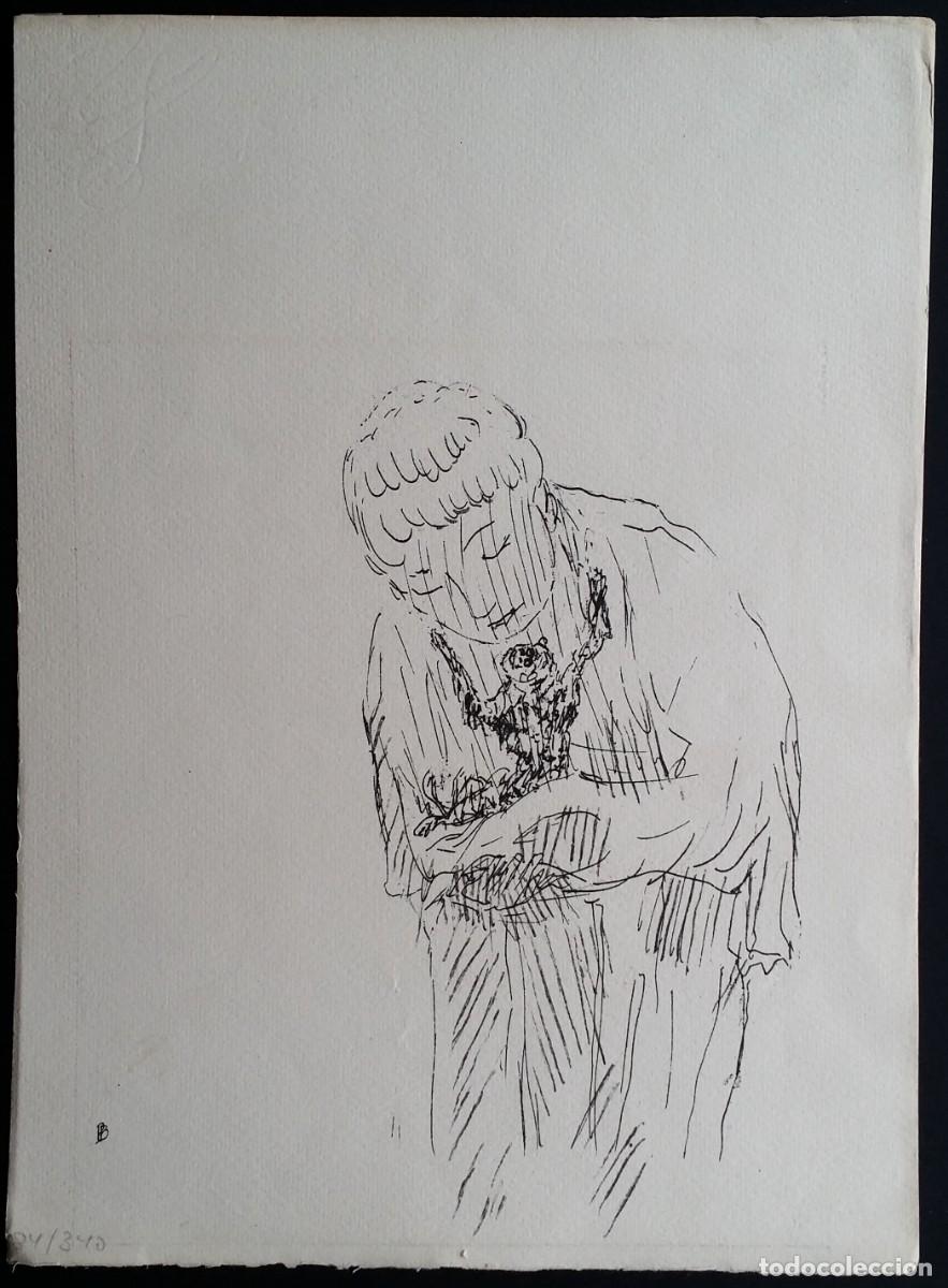 Arte: Pierre BONNARD: Santa M&oacute;nica, litograf&iacute;a sobre Arch&eacute;s numerada. / Par&iacute;s, 1930