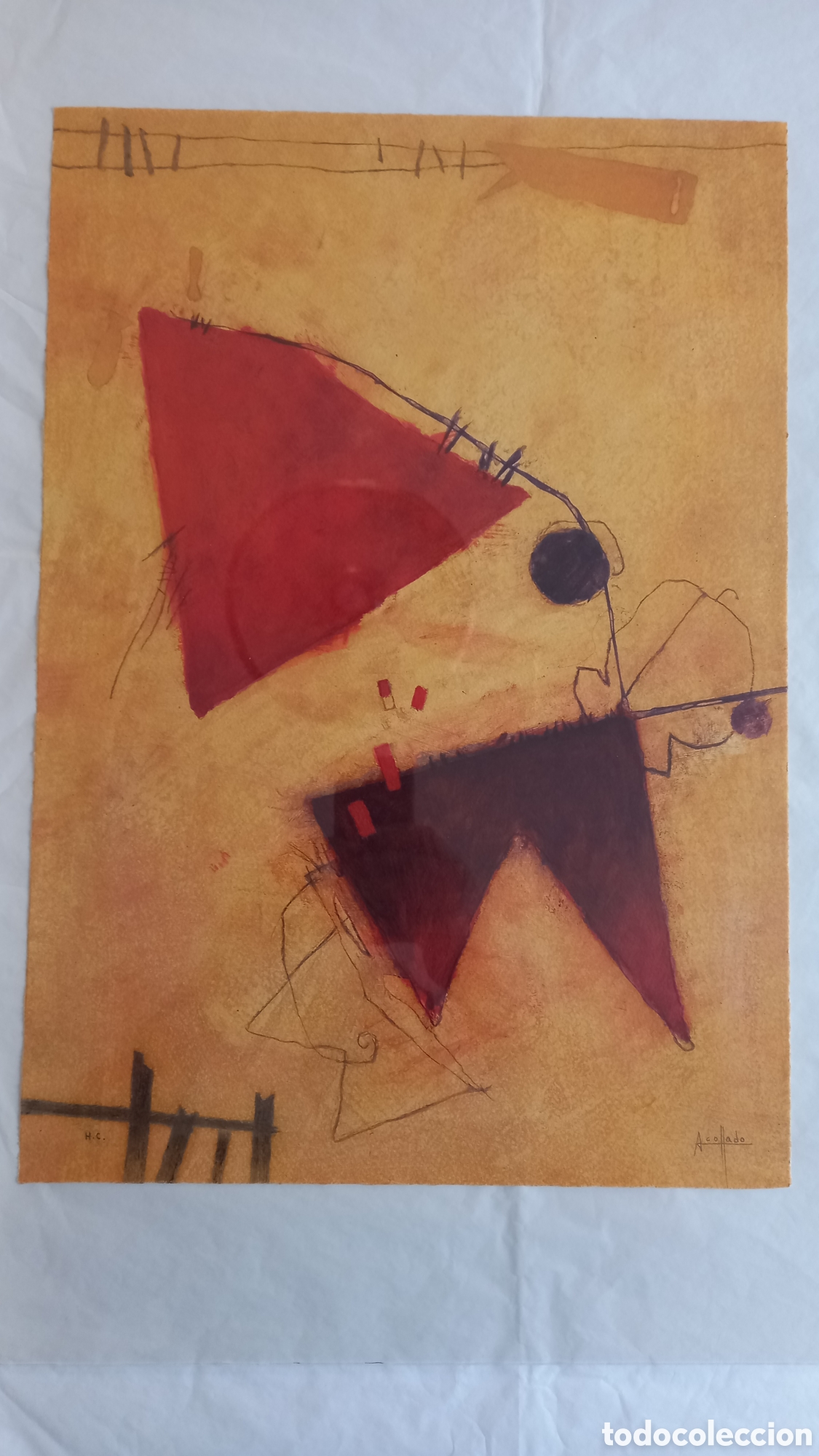Arte: Antonio Collado..Litograf&iacute;a tirada limitada - Foto 1