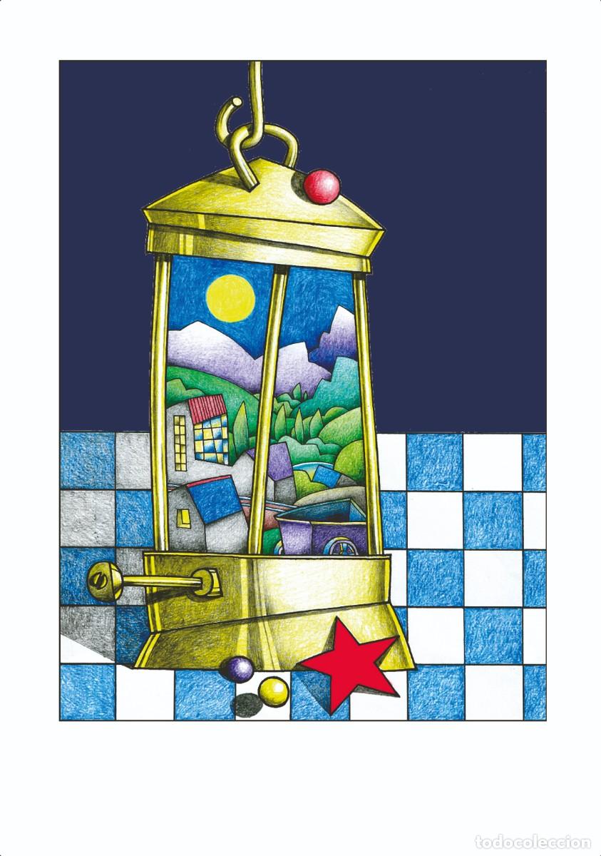 Arte: Manuel Sierra. Obra gr&aacute;fica original firmada