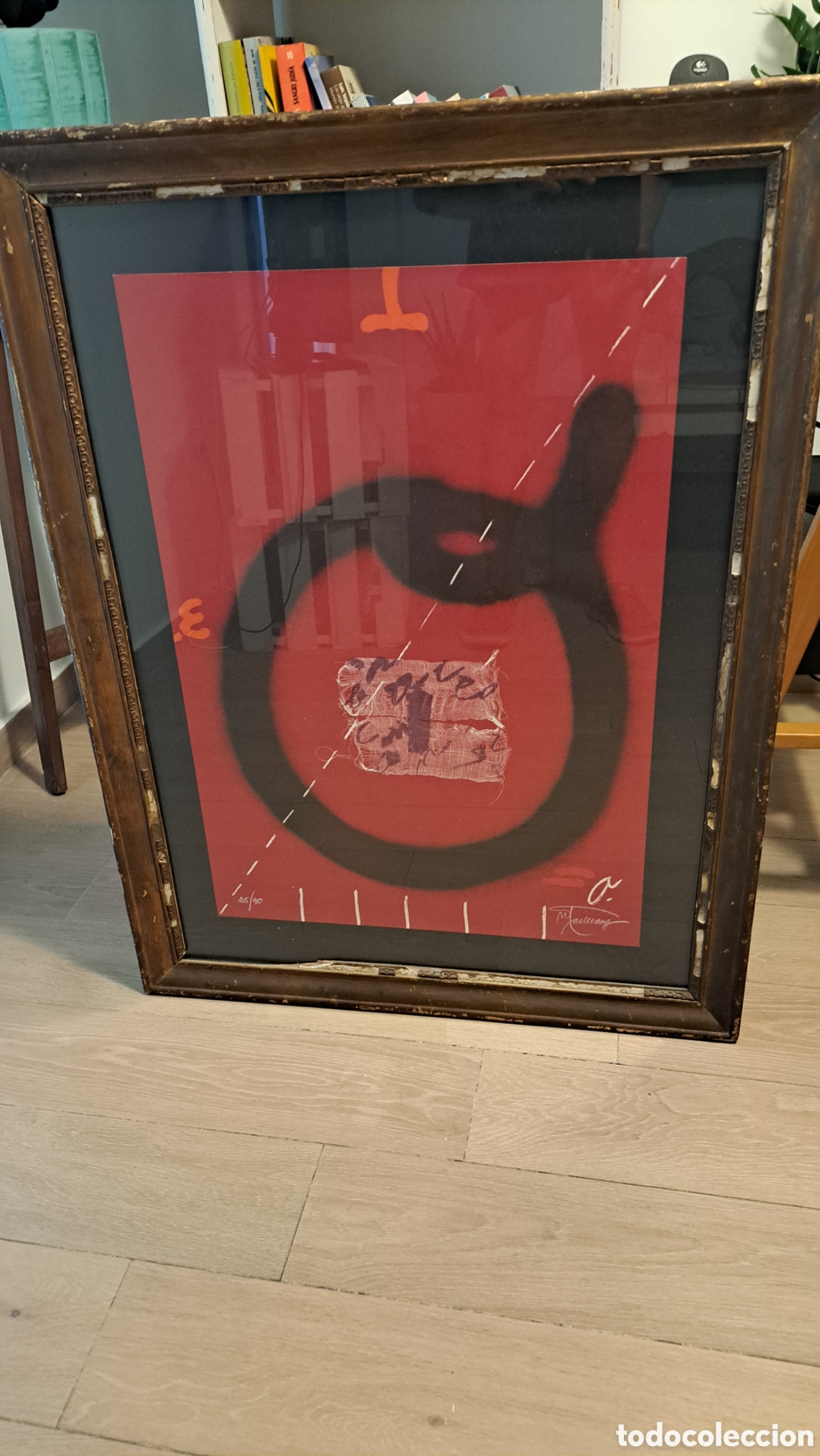Arte: Litografia firmada y numerada de Viladecans - Foto 2