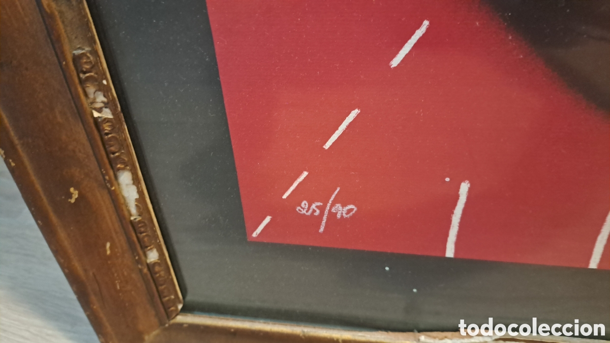 Arte: Litografia firmada y numerada de Viladecans - Foto 6
