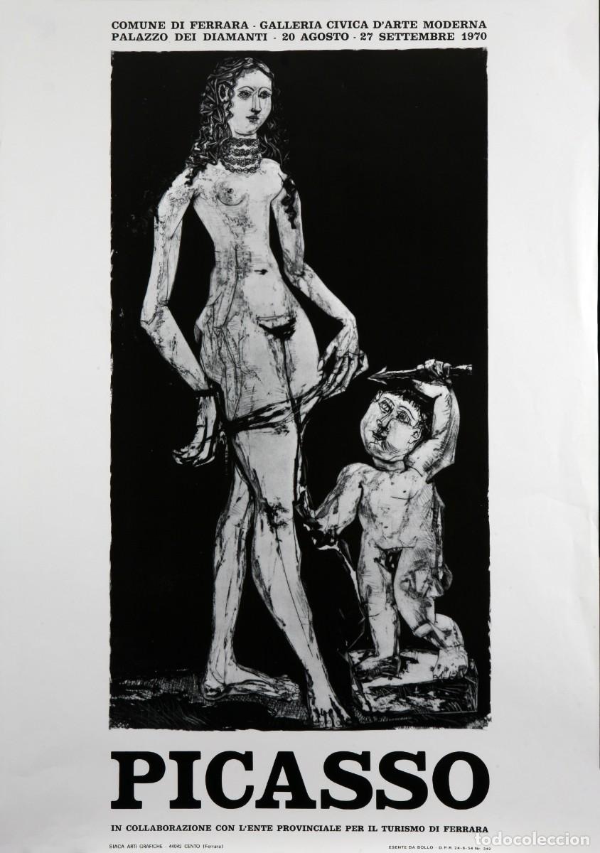 Arte: PICASSO, MASTER PRINTER. 1970. OFFSET. 89 x 44 cm. PABLO PICASSO - Foto 1