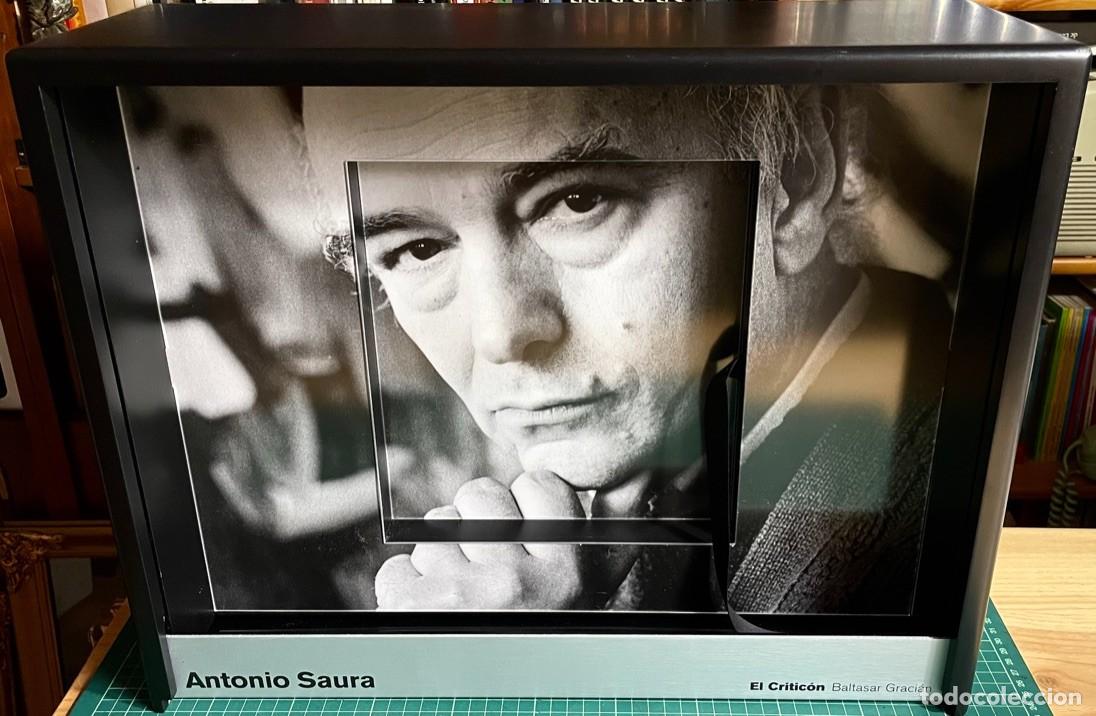 Arte: Antonio Saura. El Critic&oacute;n. Gracian. Estuche expositor
