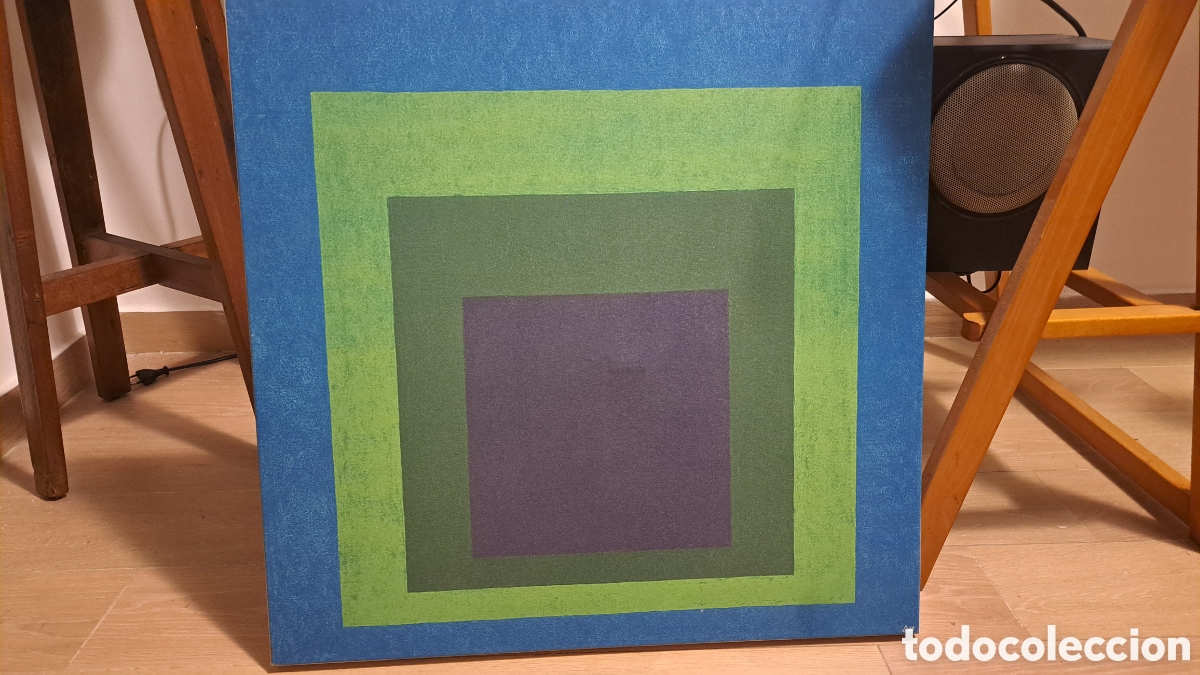 Arte: Jose Albers Impresion sobre lienzo - Foto 3